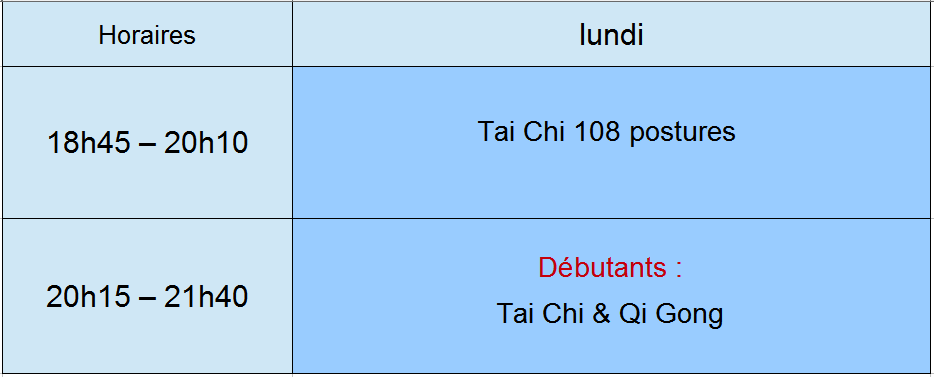 horaires cours francheville-craponne